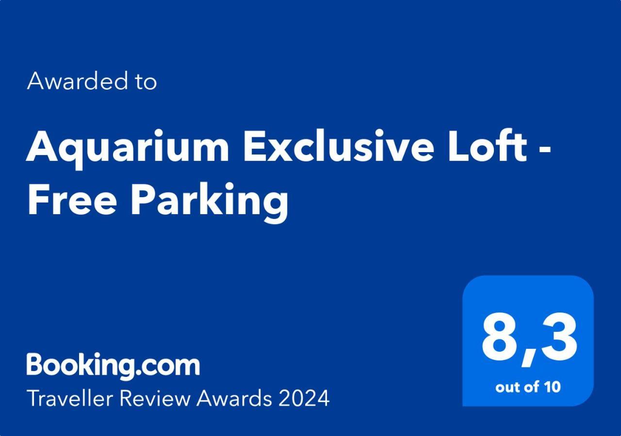 Aquarium Exclusive Loft - Private Parking Apartment Genova Exterior foto