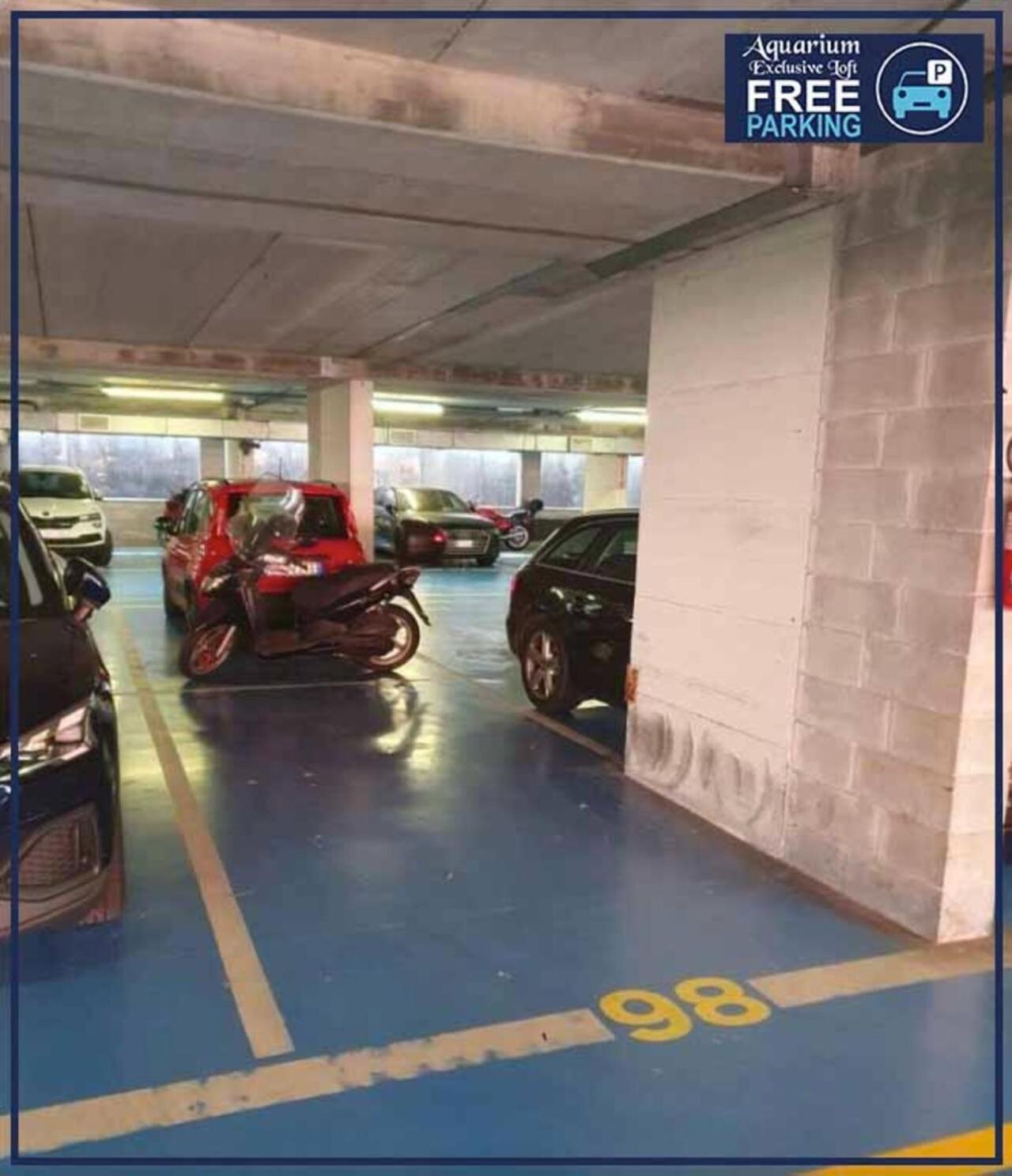 Aquarium Exclusive Loft - Private Parking Apartment Genova Exterior foto